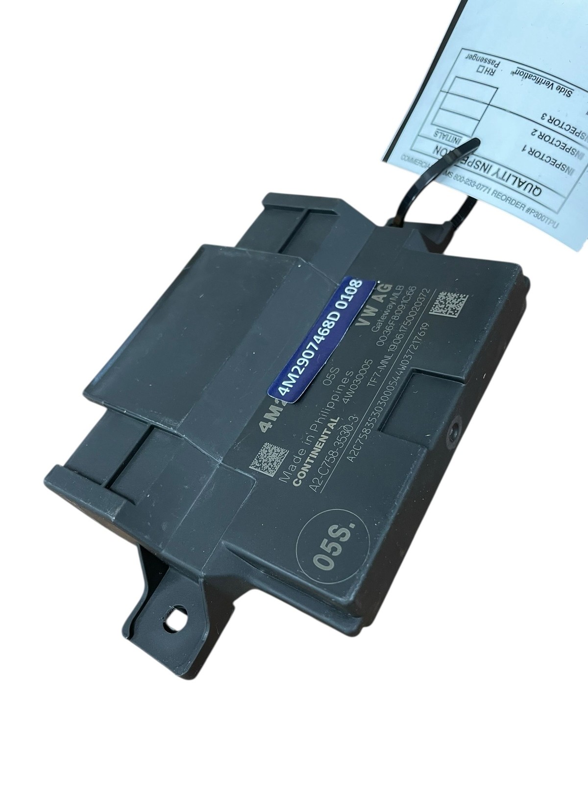 2015-2020 BENTLEY BENTAYGA Network Gateway Interface Control Module 4m2907468