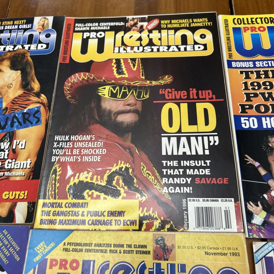 Lot of 15 Pro Wrestling Illustrated Magazines Publication Vintage See Pics 10 - Image 4 of 4