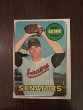 1969 OPC/Topps #132 Dave Baldwin (EXMT)