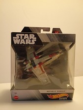 Star Wars New Republic Gunship Mattel Hot Wheels Starships Select