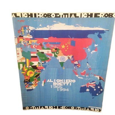 Alighiero Boetti 1965 1994 Mazzotta Katalog Ausstellung Turin Galleria Civica Kunst