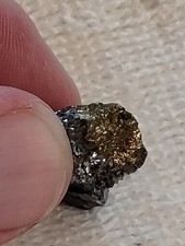 Gold specimen in Silver,zinc Galena. 10g Canadian