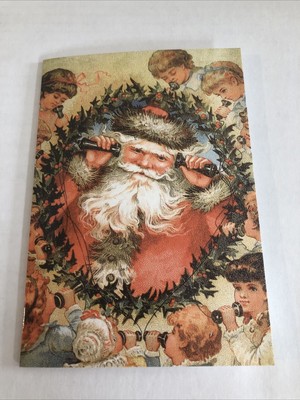 Santa Hotline Christmas Cards Vtg Design 1875  15 Cards & Envelopes 5x7 