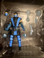 McFarlane Toys Mortal Kombat Klassic Sub-Zero from Mileena 2-Pack Frozen Arms