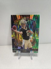 2025 Panini Select Premier Level Tyler Shough #141 Black/Green Shock Prizm (RC)