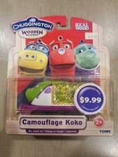 Chuggington Wooden Railway Train Engine Camouflage Koko b9