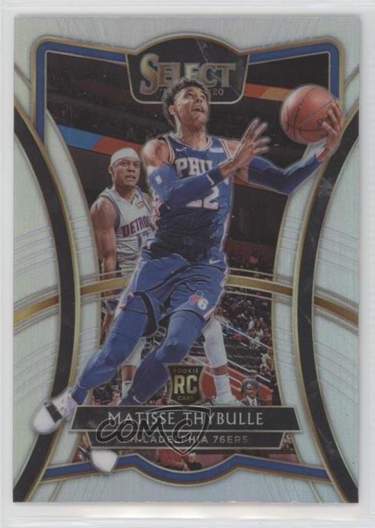 2019-20 Panini Select Premier Level Silver Prizm Matisse Thybulle #145 10xc