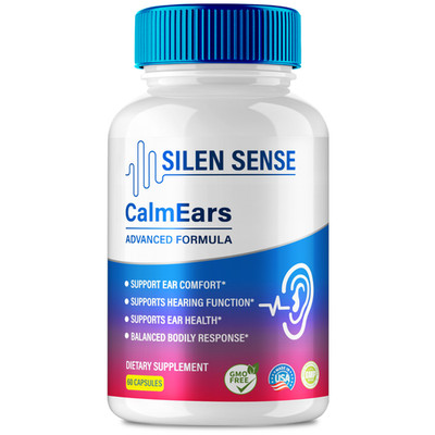 Silen Sense Calm Ears, Premium Formula For Clear Hearing & Ear Support 60ct
