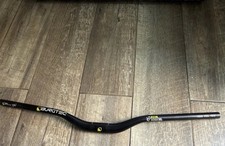 Burgtec Ride High 38s Riser Handlebar 35mm Clamp Aluminium Black MTB