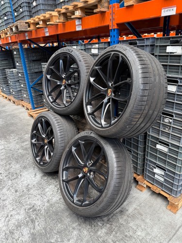 22" ORIGINAL PORSCHE CAYENNE COUPE E3 9Y TURBO S GT + NEUMÁTICOS NUEVOS MICHELIN - Imagen 2 de 7