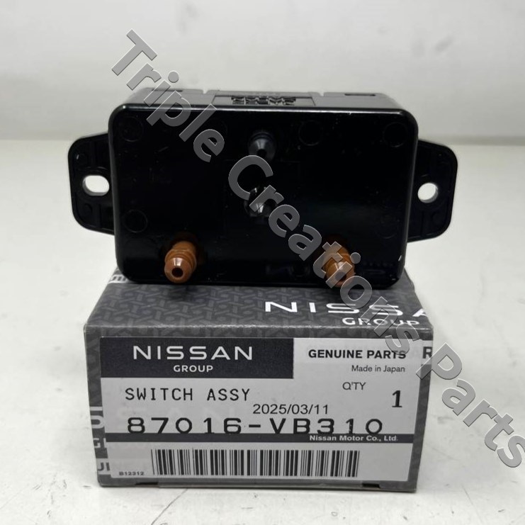 Genuine Nissan 87016-VB310 Switch Assy-Front Seat RH 87016VB310