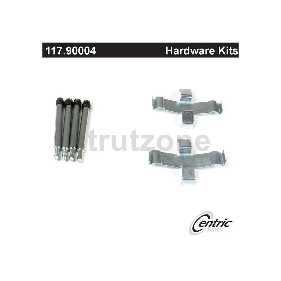 1x Front Disc Brake Hardware Kit Centric Parts For 1970-1972 Porsche 914 - Image 2 of 4