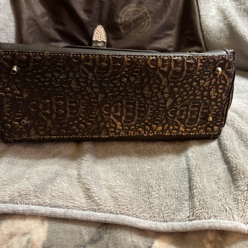 Concealed Carry CC Montana West Jeweled Western Handbag Purse Brown - Picture 5 of 18