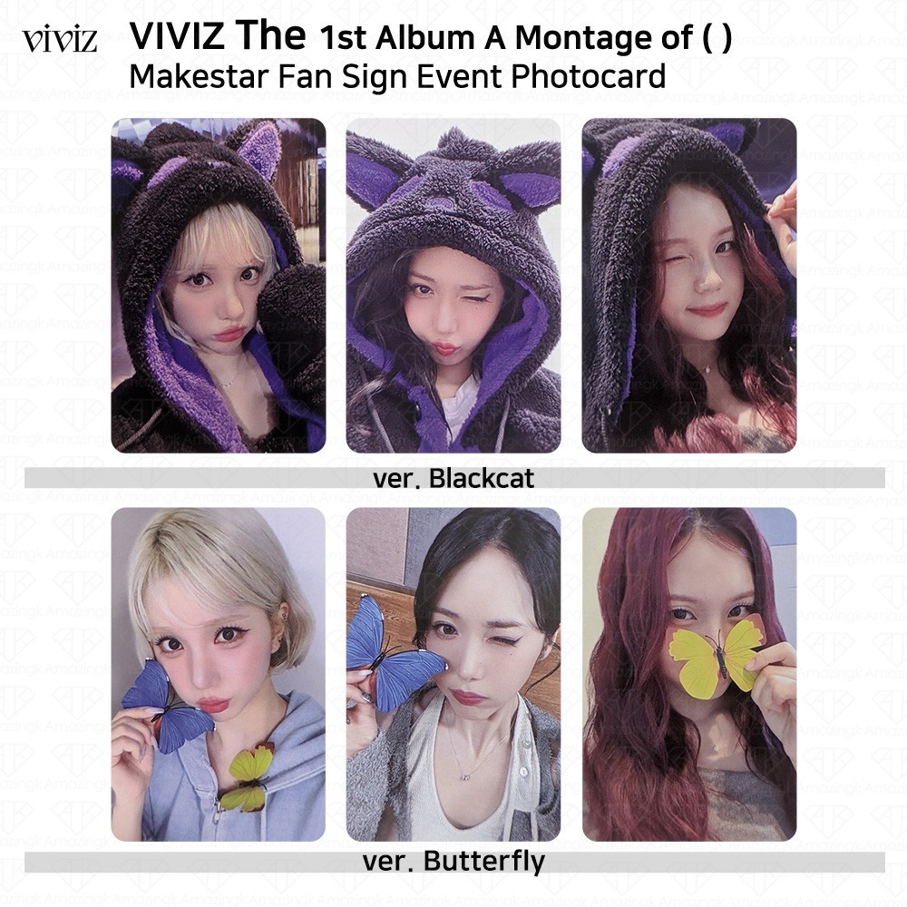 VIVIZ The 1st Album A Montage of () Makestar Fan Sign Event