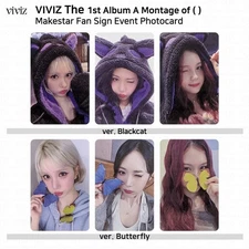 VIVIZ The 1st Album A Montage of () Makestar Fan Sign Event Photocard KPOP K-POP
