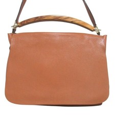 Cisei 1170LD Lindos Leather 2-Way Shoulder Bag Flap Shoulder Bag Brown mens USED
