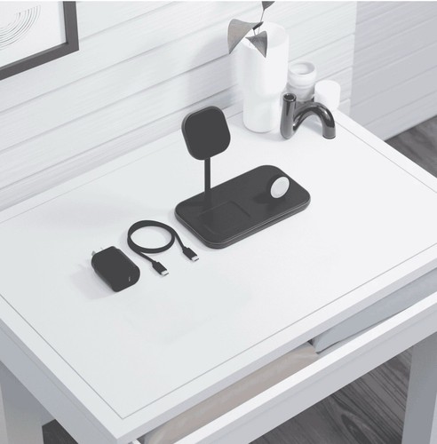 Cygnett MagDesk Wireless 3in1 Desk Stand - Black CY3770ACOCP Sealed AUS Stock - Picture 7 of 13
