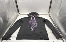 The North Face Women's Gray Purple Long Sleeve Pullover Hoodie Size Small