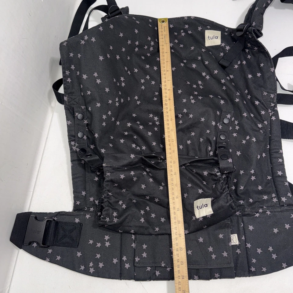 Tula Free-to-Grow Baby Carrier Blossom | Adjustable Infant Toddler Wrap + Hood - Image 3 of 4