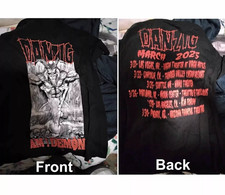 Danzig Tour 2025 Am I Demon Unisex T-shirt All Size