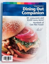 Weight Watchers WW 2005 Dining Out Companion Restaurant Points Values Guide Book