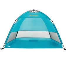 Alvantor Beach Tent Coolhut Plus Beach Umbrella Sun Shelter Cabana Automatic ...