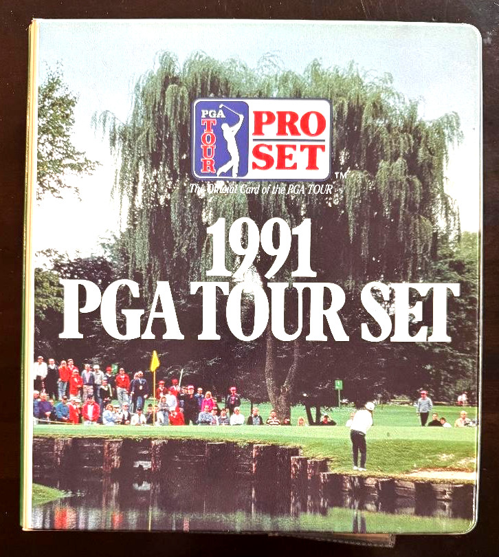 Pro Set 1991 & 1992 PGA Tour Sets 585 cards incl. Faxon Auto Daly RC, Beamon CC1