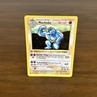 Pokemon TCG Machoke Base Set 1st Edition Shadowless Card 34/102