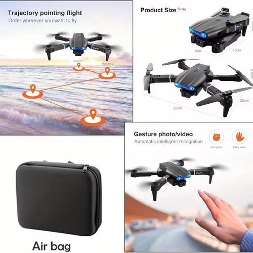 E88 Pro Drone 1080P HD Dual Camera WiFi FPV Foldable RC Quadcopter Remote - Picture 3 of 12