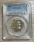 1961 25C PCGS PR65 Washington Quarter Toned