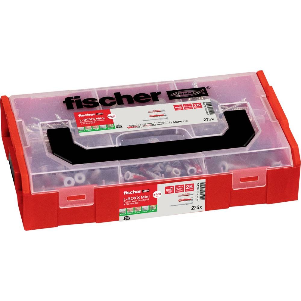 Fischer 561472 FIXtainer Kit de fixation complet pour rénover la cuisine et salle de bain