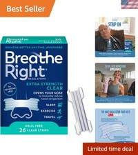 Nasal Strips Extra Strength Clear Nasal Strips For Sensitive Skin Hel...