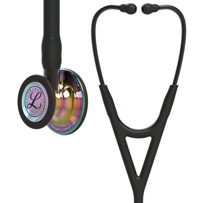3M Littmann Cardiology IV 6240 Stethoscope 27'' Black Tube Smoke Stem NEW SEALED
