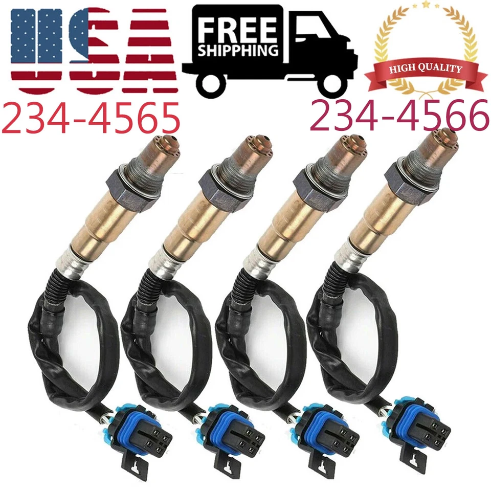 Sensor de oxígeno 4 piezas para Buick Enclave Chevrolet Traverse GMC Acadia 2012-2017 3,6 L Foto 3 de 4