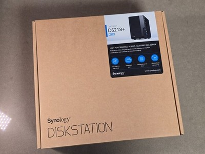 Synology DS218+ DiskStation NAS (No HDD Included)