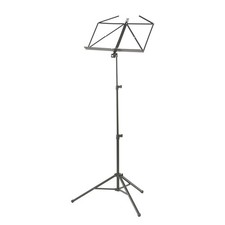 K M Heavy Duty Music Stand Black