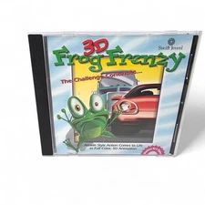 3D Frog Frenzy PC Game Windows 95 98 CD ROM Swift Jewel Cosmi