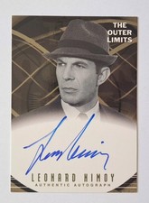 2002 Rittenhouse Archives The Outer Limits LEONARD NIMOY Auto #A3 Signed SP Card