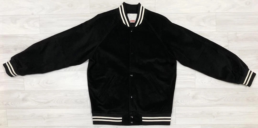 Veste universitaire en daim 17S 5818