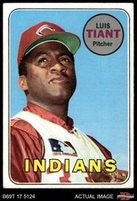 1969 Topps #560 Luis Tiant Indians 3 - VG