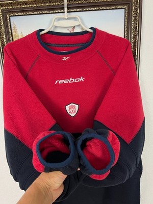Vintage Reebok Liverpool Football Fleece Train Sweatshirt Soccer