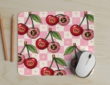 Cherry Purse Design Mouse Pad great for Office or Gaming Personalize