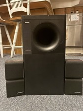 Bose Acoustimass 10 Home Theater Speaker System w/ Bass Module Tested