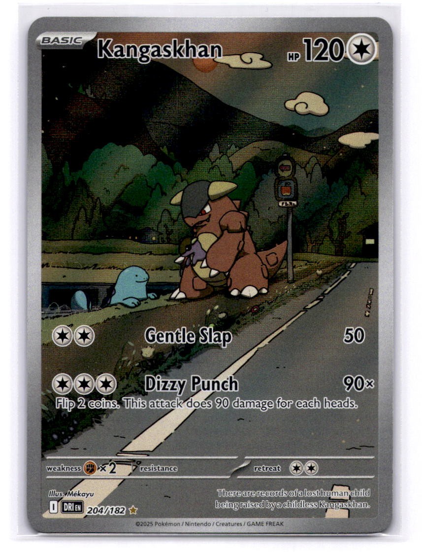 Kangaskhan - Illustration Rare SV10: Destined Rivals 204/182 LP-NM