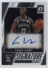 2017-18 Panini Donruss Optic Signature Series Caris LeVert #21 Auto pu3