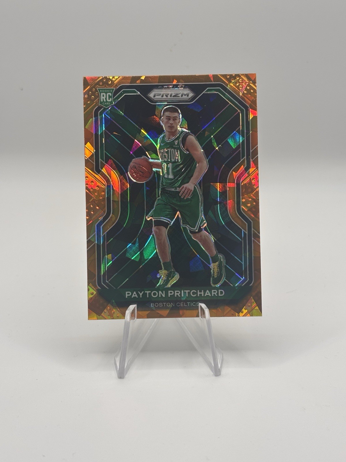 2020-21 Panini Prizm - Payton Pritchard #257 Orange Ice Prizm (RC)