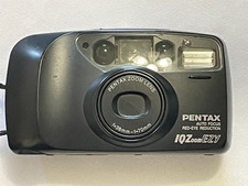 Film Camera Pentax IQZoom EZY 35mm Point Shoot Auto Focus FOR PARTS ONLY