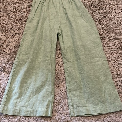NWT GAP Kids Linen-Cotton Cutout Jumpsuit, Size S (6-7) - Picture 4 of 7