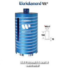 CORONA DIAMANTATA FORETTO DIAMANTATO SECCO FCS D 37 WORKDIAMOND PER CAROTATRICE