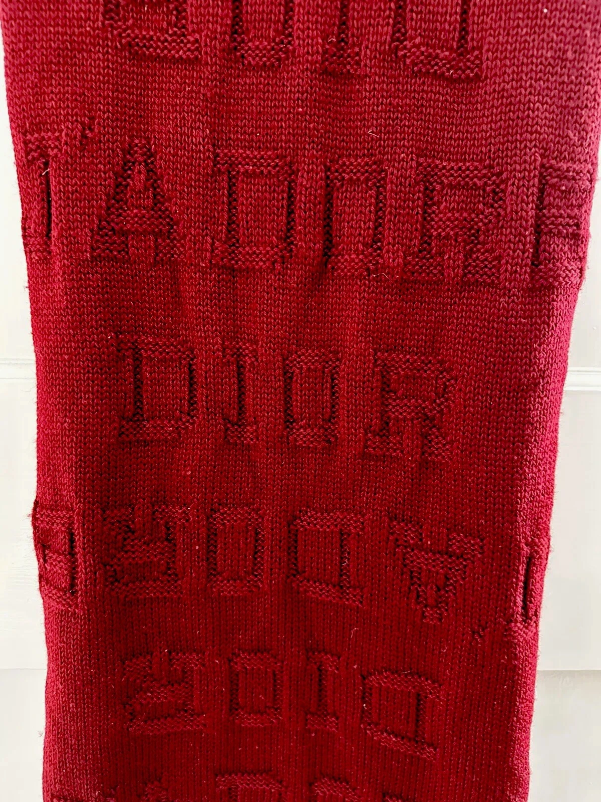 Christian Dior J'adore Dior foulard hiver bordeaux